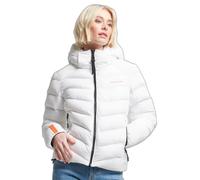 Superdry Microfibre Padded Jacket White XS Woman
