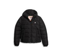 Hooded Puffer Jacket Superdry Spirit Sports Noir XL