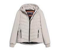Hooded Puffer Jacket Superdry Storm Beige XL