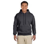 Hooded Pullover Sweat Shirt Heavy Blend 50/50 7.75 oz. by Gildan (Style# 18500), (Heather Sport Dark Navy), XL