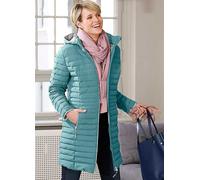 Hooded Quilt Jacket Mint