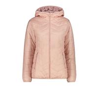 Hooded quilted jacket with diagonal seams for women CMP Rose S