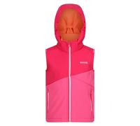 Hooded sleeveless jacket for girls Regatta Acidity II Rose 5/6 ans