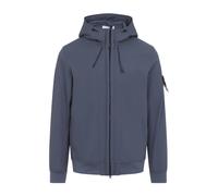 Hooded Soft Shell Jacket - male - Stone Island - Light Jackets - Blue - M - Jackets M