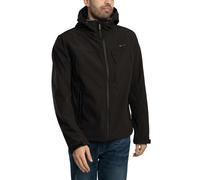 Hooded Soft Shell Trekker Jacket Black 3XL