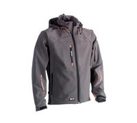 Hooded softshell jacket Herock Poseidon Gris S