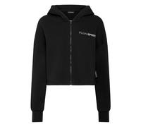 Hooded Sweatjacket Scratch- female- Plein Sport- Long Sleeve Training Tops- Black- L- Sport L