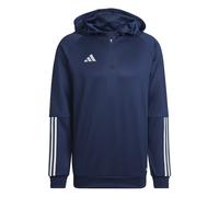 Hooded sweatshirt adidas Bleu XS