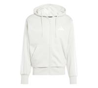 Adidas Essentials 3 Stripes Fleece Full Zip Sweatshirt Beige S / Regular Men