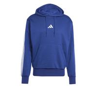 Hooded sweatshirt adidas Essentials 3-Stripes Fleece Bleu L
