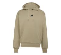 adidas Sportswear Men's Essentials Feelcozy Fleece Hoodie, Woca/Black, Size M, Men Woca/Black