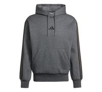 adidas Essentials Fleece 3-Stripes Hoodie Mens 2XL Grey