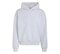 adidas Men's Soft Lux Hoodie Sweatshirt, light grey heather, L