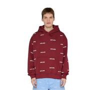 Hooded sweatshirt Allover Rouge L