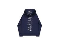 Alpha Industries Men's Backprint Mirror Camo Hoodie, Ultra Navy, L