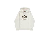 Hooded sweatshirt Alpha Industries Basic Big Logo Effect Print Gris L