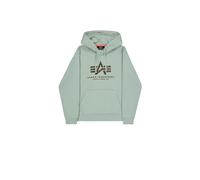 Hooded sweatshirt Alpha Industries Basic Big Logo Effect Print Vert 2XL