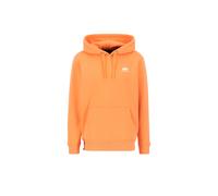 Hooded sweatshirt Alpha Industries Basic Small Logo Orange XL
