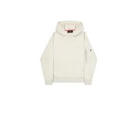 Hooded Sweatshirt Alpha Industries Dye To Match Mid Logo Beige XL