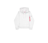 Hooded sweatshirt Alpha Industries Label Back Print Grey 2XL