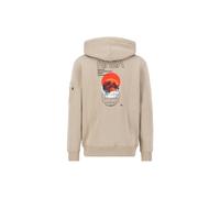 Alpha Industries NASA Orbit Hoodie for Men Size M - vintage sand