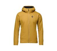 Hooded sweatshirt Black Diamond First Light Hybrid Jaune M