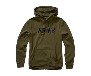 Hooded sweatshirt Brandit Army Vert L