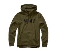 Hooded sweatshirt Brandit Army Vert XL