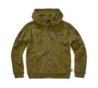 Brandit Tactical Sweat Jacket, olive, size XL