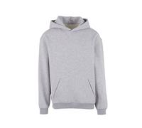 Hooded Sweatshirt Build Your Brand Loose Fit Gris 4XL