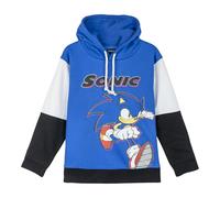 Hooded Sweatshirt Cotton Brushed Sonic BLUE - 10 Years | MALE CERDà