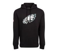 New Era Philadelphia Eagles NFL Team Logo Hoody Black Hooded Jumper