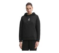 Hooded Sweatshirt - female - Armani Exchange - Hoodies - Black - M - Sweatshirts & Hoodies M