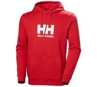 Helly Hansen Logo Hoodie Strawberry Red - S