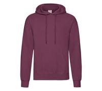 Hooded Sweatshirt Hoodie Fruit Of The Loom Burgundy M