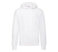 Hooded Sweatshirt Hoodie Fruit Of The Loom White 4XL