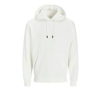 JACK&JONES Men's Jjebradley Sweat Hood Noos Sweatshirt, Cloud Dancer, M