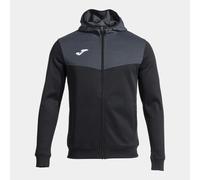 Joma Campus Street Full Zip Sweatshirt Black 2XL Men
