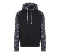 Hooded sweatshirt Just Hoods Baseball Noir M
