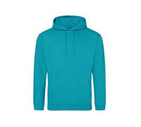 Hooded sweatshirt Just Hoods College Bleu 3XL