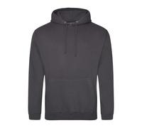 AWDis Men's College Hoodie, Grey (Storm Grey), X-Large