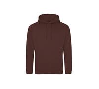 Hooded sweatshirt Just Hoods College Marron L