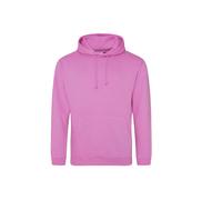 Hooded sweatshirt Just Hoods College Rose XS