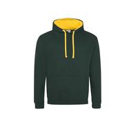 Hooded sweatshirt Just Hoods Varsity Vert M