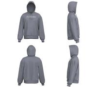 Hooded sweatshirt Kappa Femmo Gris S