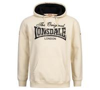 Hooded sweatshirt Lonsdale Atherton Beige 3XL