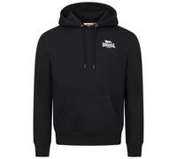 Lonsdale Talmine Men's Hooded Sweatshirt, Regular Fit, Black/White, L