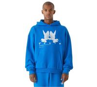 Hooded sweatshirt Lost Youth Dove Blue XS