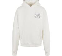 Hooded sweatshirt Lost Youth Smiley Blanc 2XL