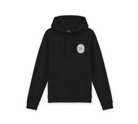 Hooded sweatshirt Lyle & Scott Borders Label Graphic Noir XL